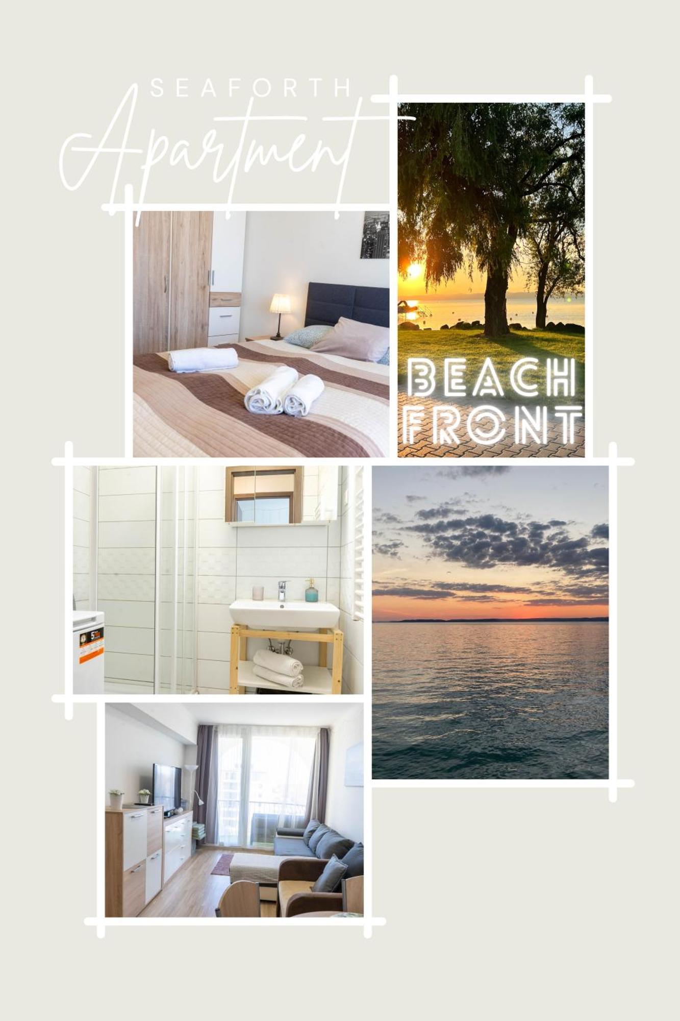Seaforth Apartment Siofok Bagian luar foto